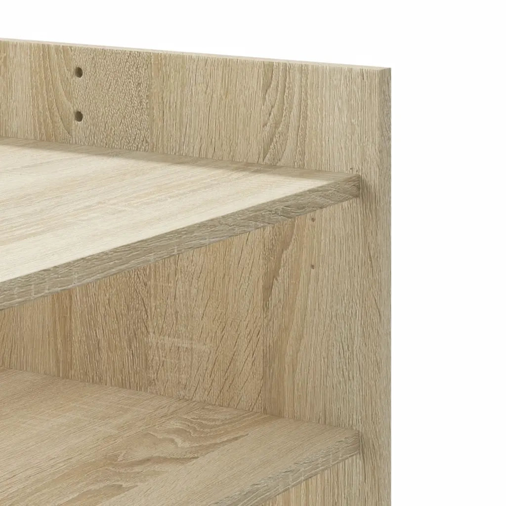 Tavolino da Salotto Rovere Sonoma 80x50x50 cm Legno Multistrato 848341