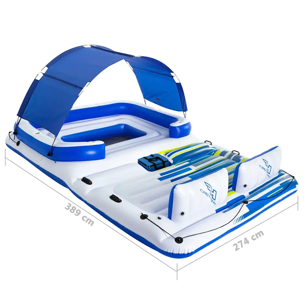 Bestway Isola Galleggiante Brezza Tropicale 389x274 cm 3202497