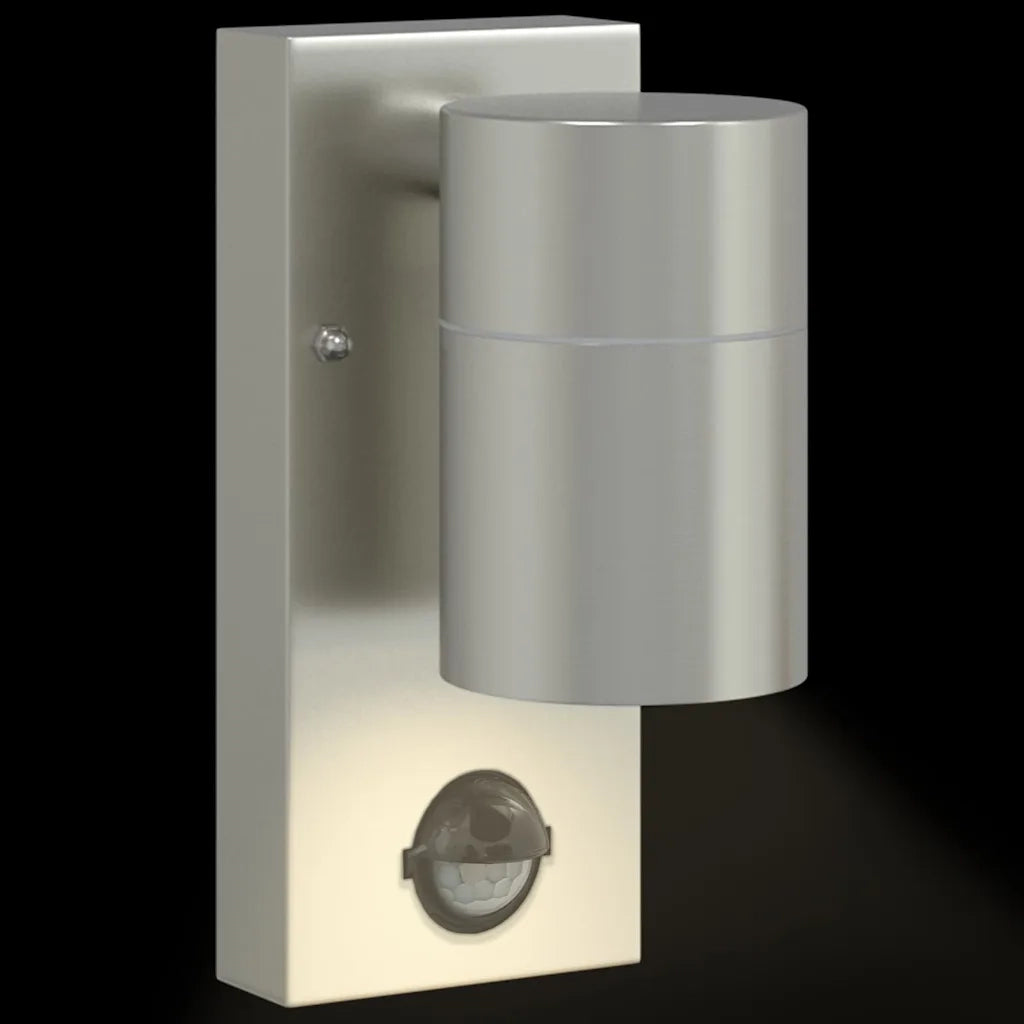 Lampada da Parete Esterna Argento 6,5 x 10,5 x 16 cm CFW2798192