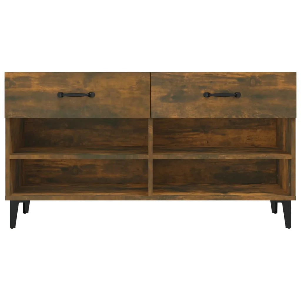 Scarpiera 102 x 35 x 55 cm in legno ingegnerizzato marrone 02_0043378