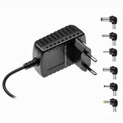 Trade Shop - Caricabatterie Da Rete Fissa Connettore Dc 12volt-2000ma 8 Pezzi Maxtech Ca-s017s -