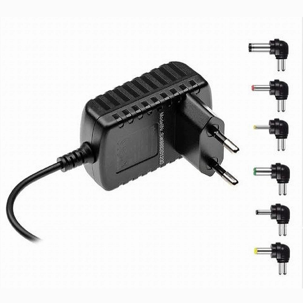 Trade Shop - Caricabatterie Da Rete Fissa Connettore Dc 12volt-2000ma 8 Pezzi Maxtech Ca-s017s -