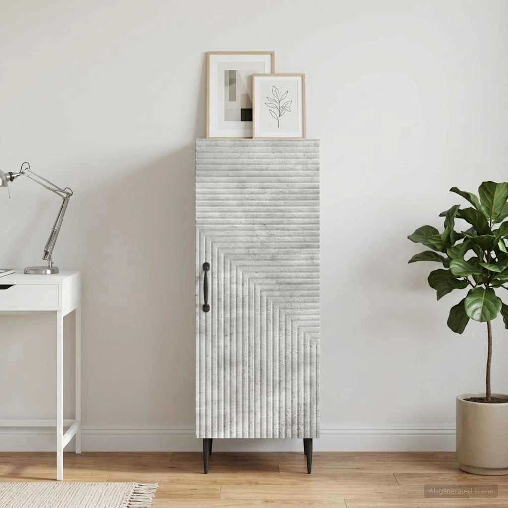 Credenza Grigio Cemento 33 x 34,5 x 89,5 cm 894828