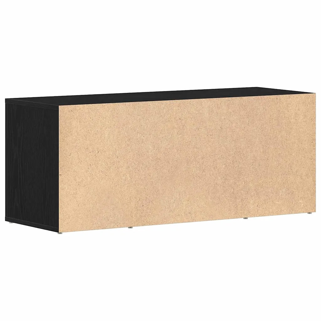 Mobile TV 100 x 35 x 40 cm Rovere nero Legno ingegnerizzato 862125