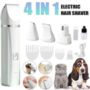 Trimmer per zampe di cane elettrico, forbici per animali domestici, trimmer per cuscino di zampa, trimmer per pelo di gatto