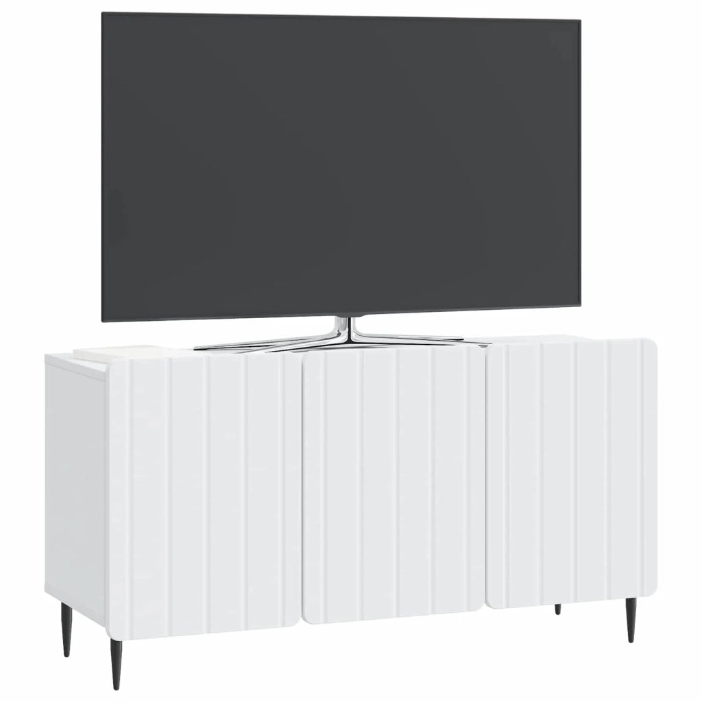 Mobile TV Bianco 99 x 34,5 x 52 cm Legno ingegnerizzato 894485
