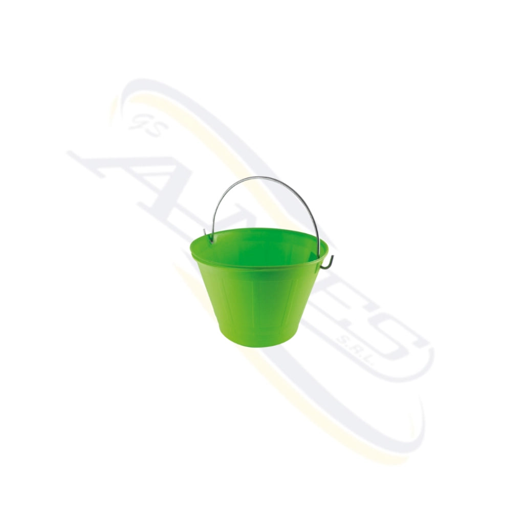 SECCHIO IN PLASTICA VERDE FLUO KAPRIOL