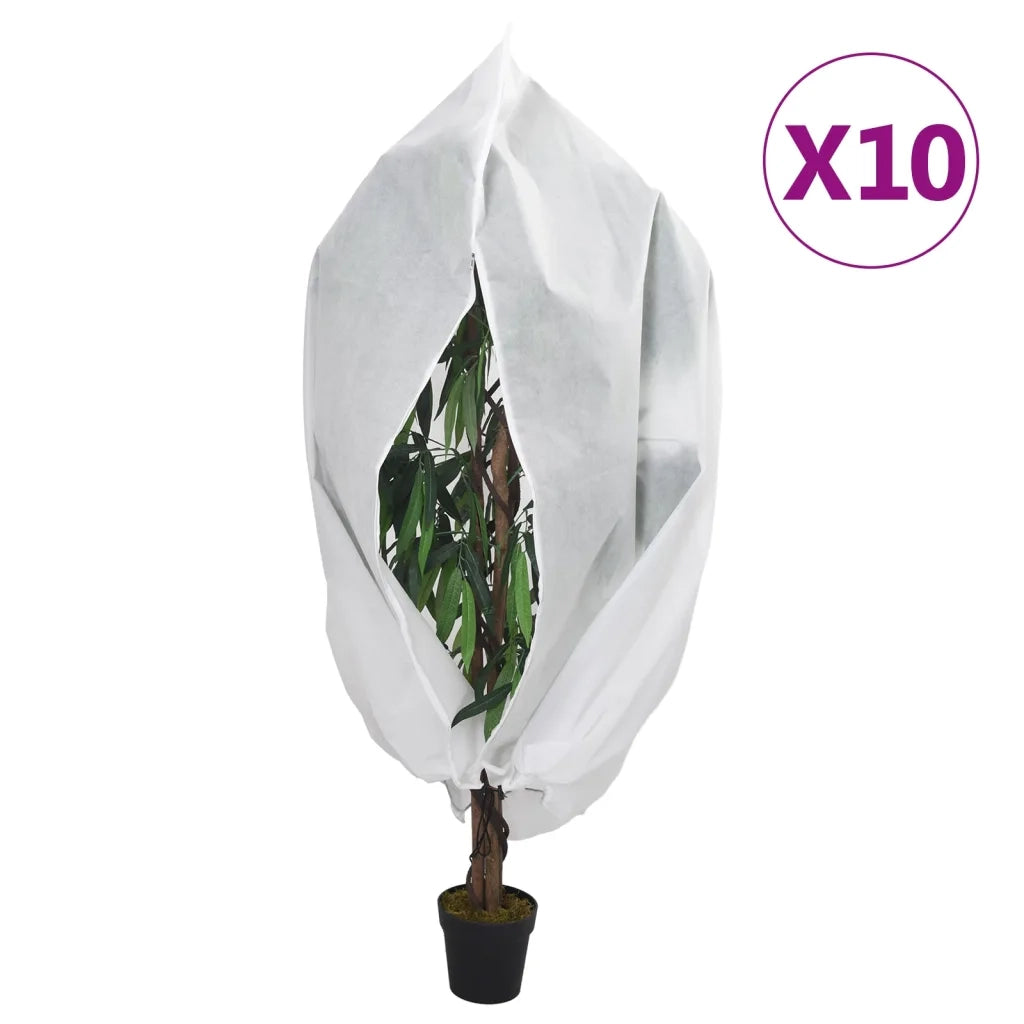 Coperture con Cerniera per Piante 10pz 70 g/mÂ² 1x1,55 mcod mxl 83783