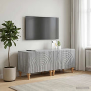 Mobile TV Sonoma grigio Legno ingegnerizzato 896241