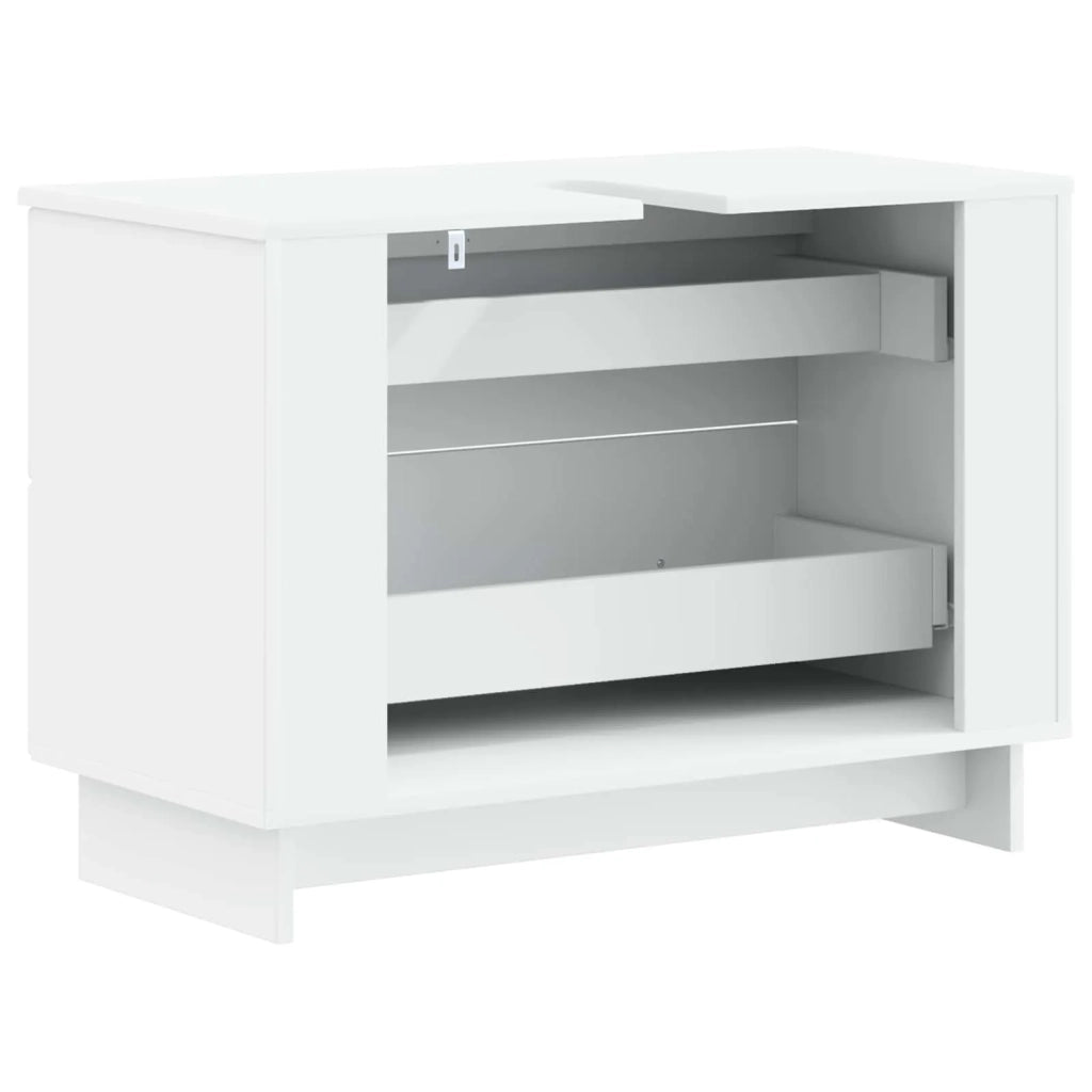 Armadio per Lavabo da Bagno EDE Bianco 82 x 41 x 59 cm 895915
