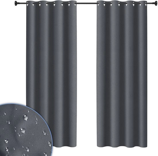 Balcòn Tende Esterno - 132 x 244cm - Impermeabile e Resistente al Tempo - Tenda da Balcone oscurante - Opaco - 1 Pezzo