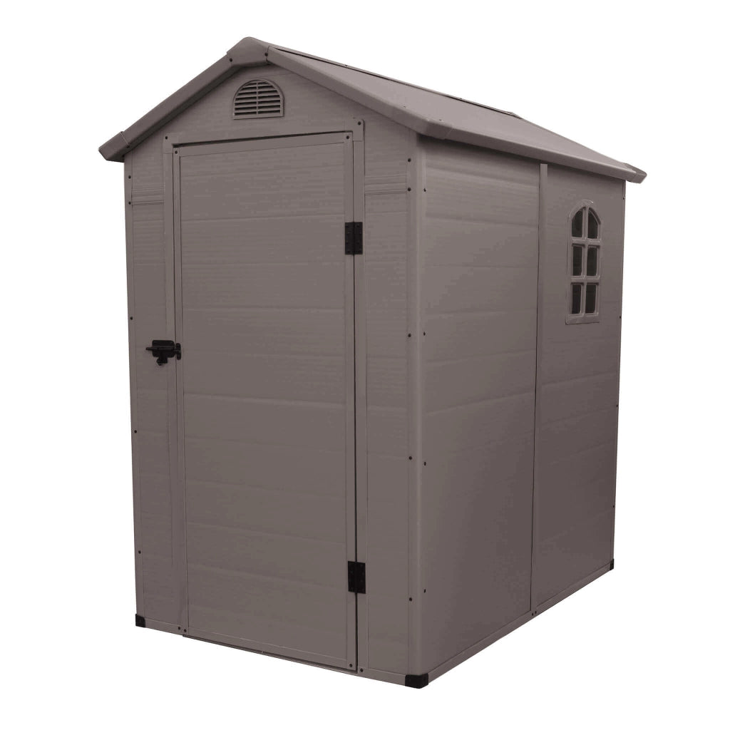 Casetta Porta Attrezzi da Giardino in Plastica cm 134x192x204 - FOX