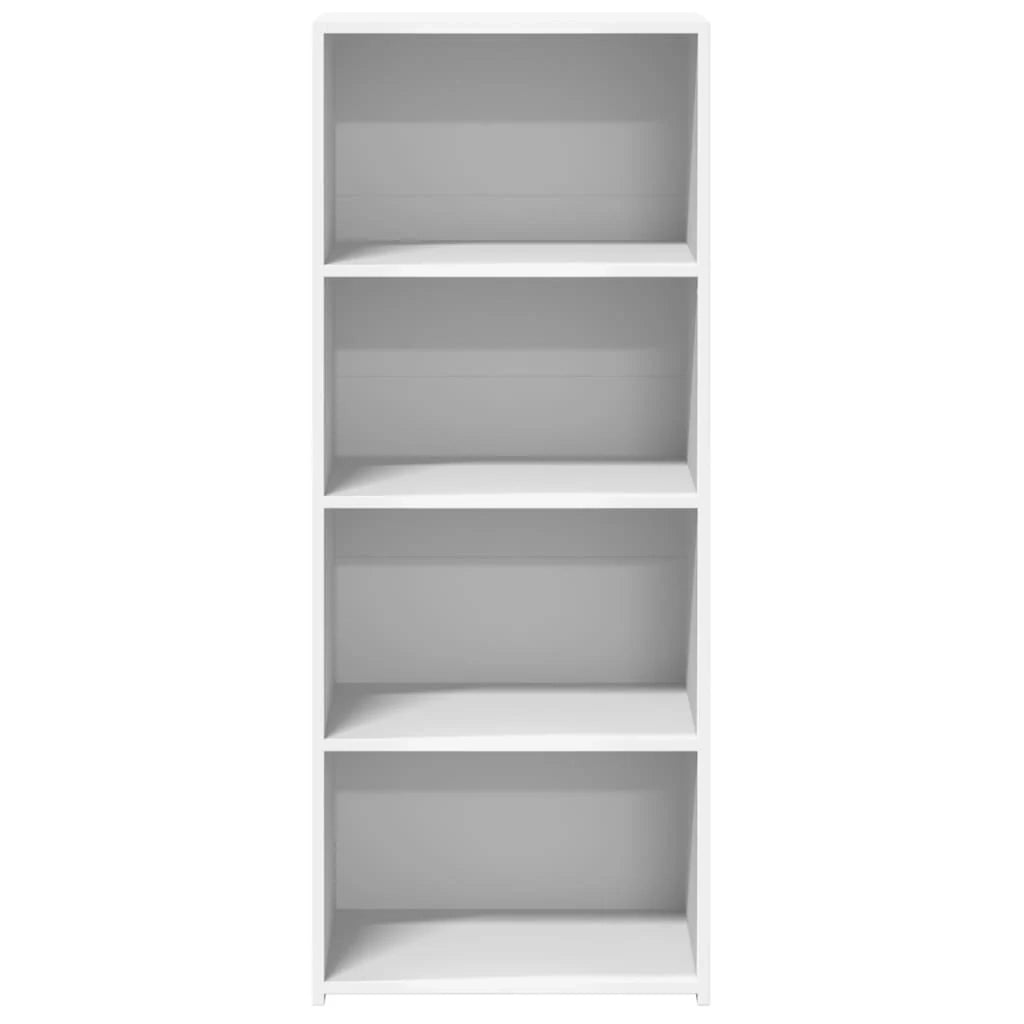 Credenza buffet cassettiera mobile contenitore organizer cucina soggiorno soggiorno alto 50 x 41 x 124 cm derivati ​​del legno bianco 02_0032458