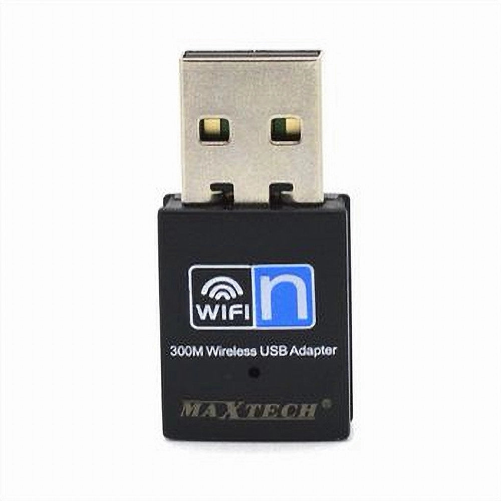 Trade Shop - Chiavetta Pennetta Adattatore Wireless Wifi Usb 300m Nano Pc Computer Maxtech Wi-fip002 -