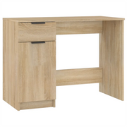 Scrivania | Tavolo da Ufficio Rovere Sonoma 100x50x75 cm in Legno Multistrato