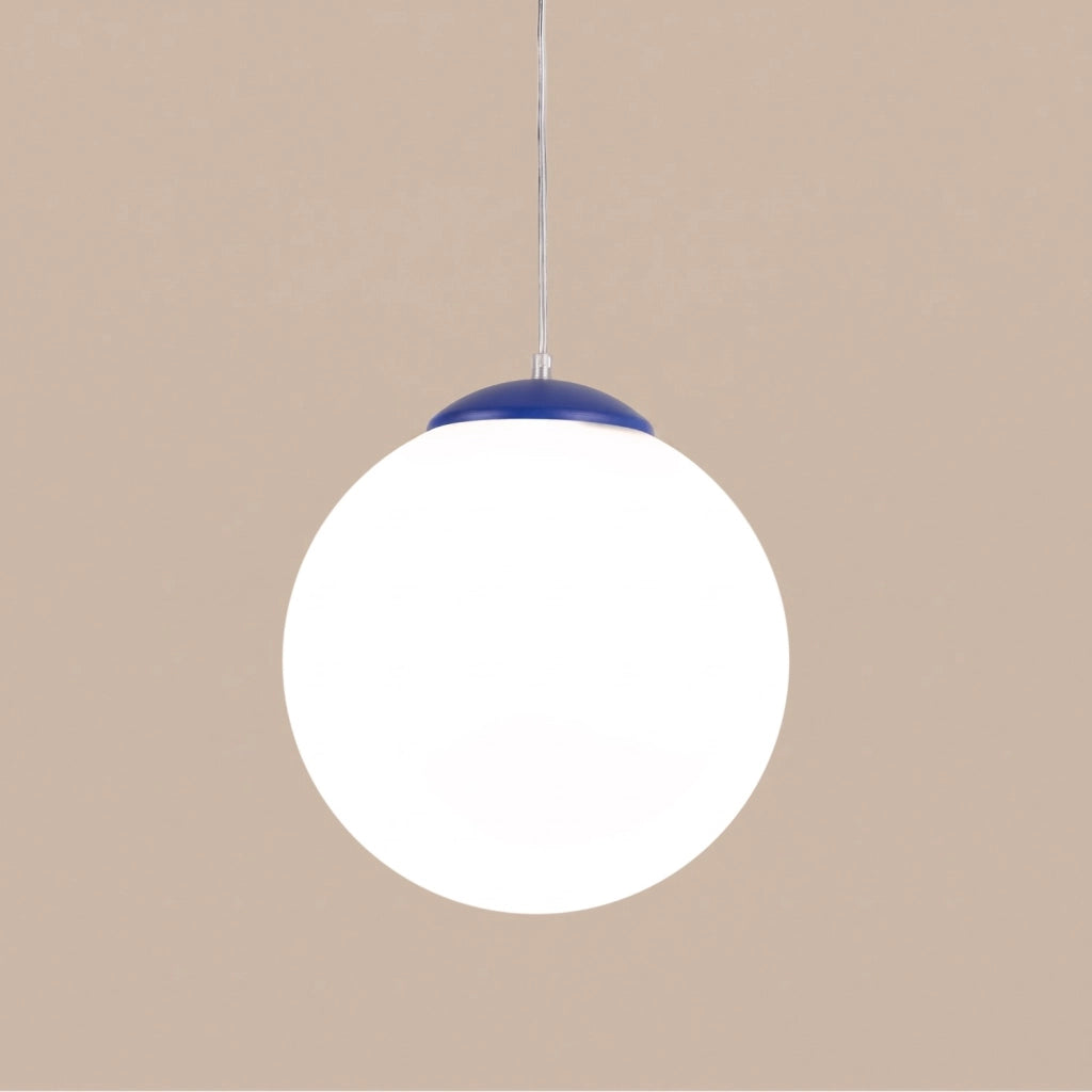 Lampada a sospensione UGO 30 oltremare