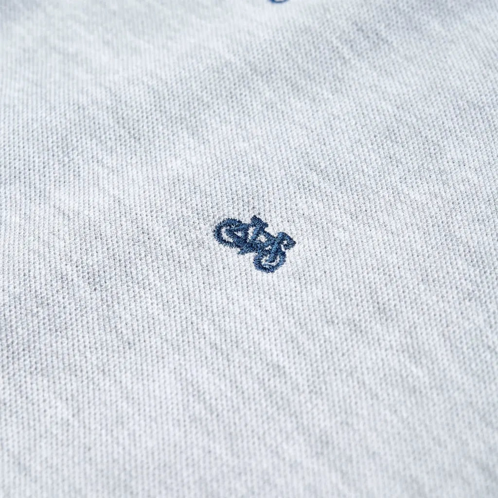 Polo per Bambini Grigio M¨¦lange 116