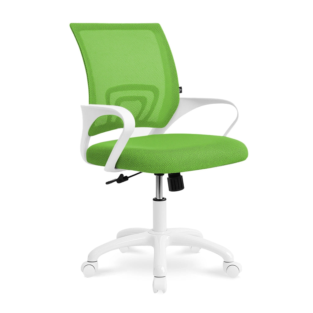 Sedia da ufficio ergonomica girevole verde - Happy - SU14HAPB