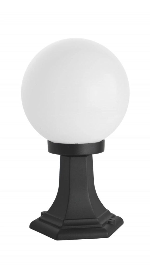 Lampada da giardino SU-MA KULE sfera 20cm nera E27 IP43