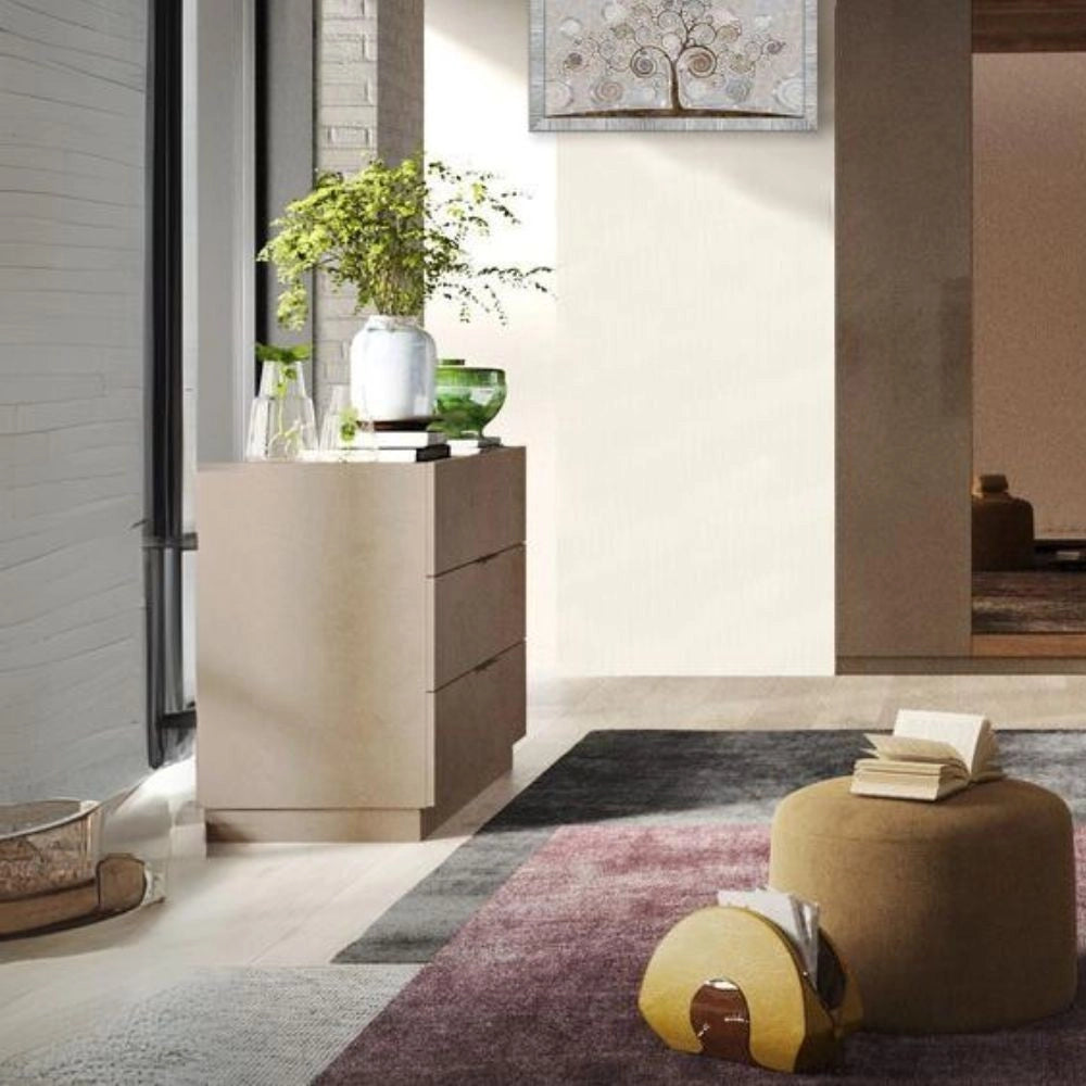 Com bronzo 110x52x83 cm con 3 cassetti