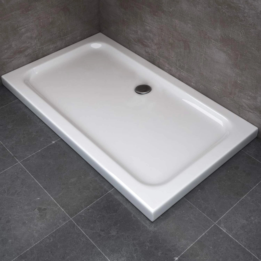 Piatto Doccia 70x120x5 cm Rettangolare Abs mod. Selene