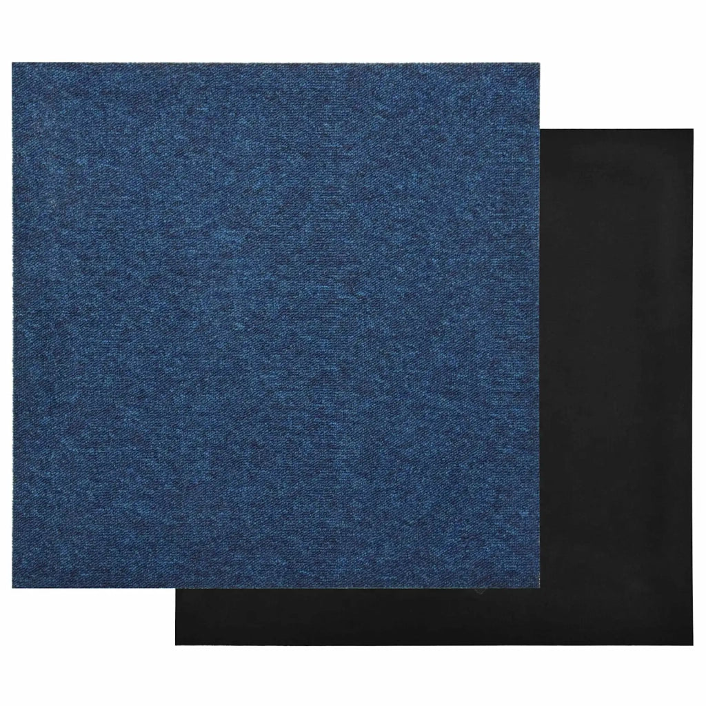 Tappeto 20 pcs Blu Scuro 50 x 50 cm 100% Polipropilene 42046750