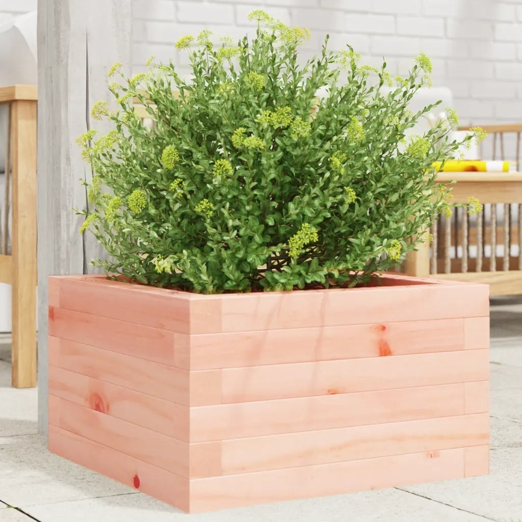 Fioriera da Giardino-Vaso da Esterno 40x40x23 cm in Legno Massello di Douglas