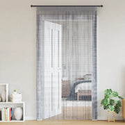 vidaXL Tende a Filo 2 pz Grigio Chiaro 100x250 cm
