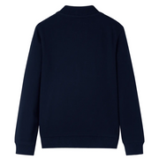 Felpa per Bambini con Cerniera Blu Marino 104