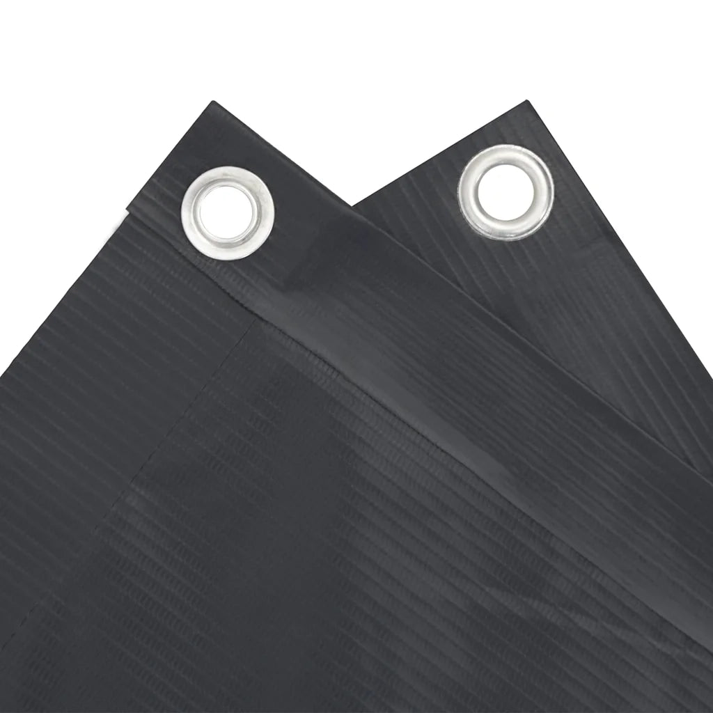 Paravento da Balcone Antracite 600x90 cm in PVC 4005431