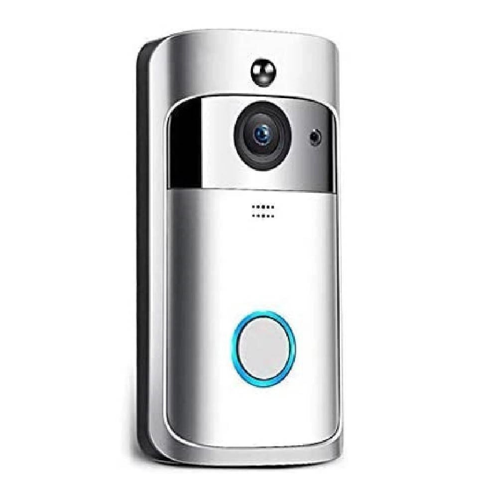 Trade Shop - Campanello Videocitofono Wifi Sicurezza Casa Allarme Porta Con Sensore Movimento -
