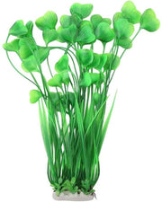 Piantine artificiali per acquario 40 cm - Pianti artificiali - Decorazione - Mondo acquatico - Sicurezza per pesci - Facile manutenzione - Pianti acquatiche