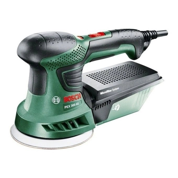 Bosch PEX 300 AE Levigatrice orbitale 24000 OPM Nero, Verde 270 W