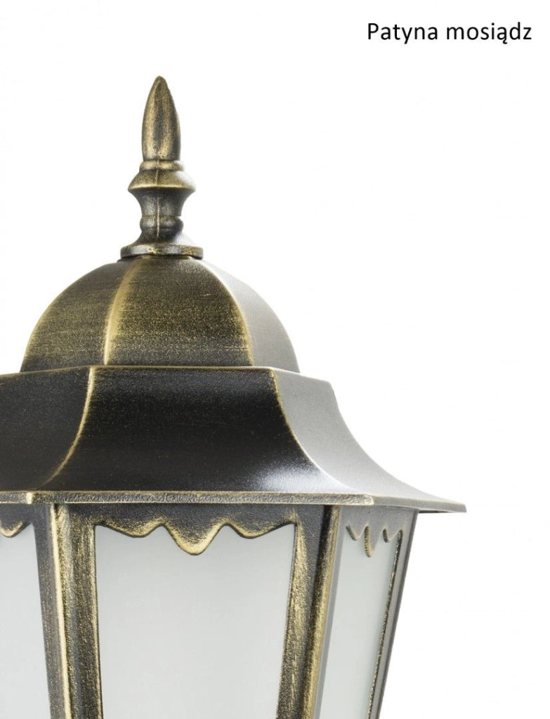 Lampione da giardino Retro 165 cm nero E27 IP43 SU-MA
