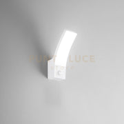 APPLIQUE LED SAIL BIANCA 12W 1440LM CCT 3000K / 4000K IP65 CON SENSORE 8X16X24,5CM