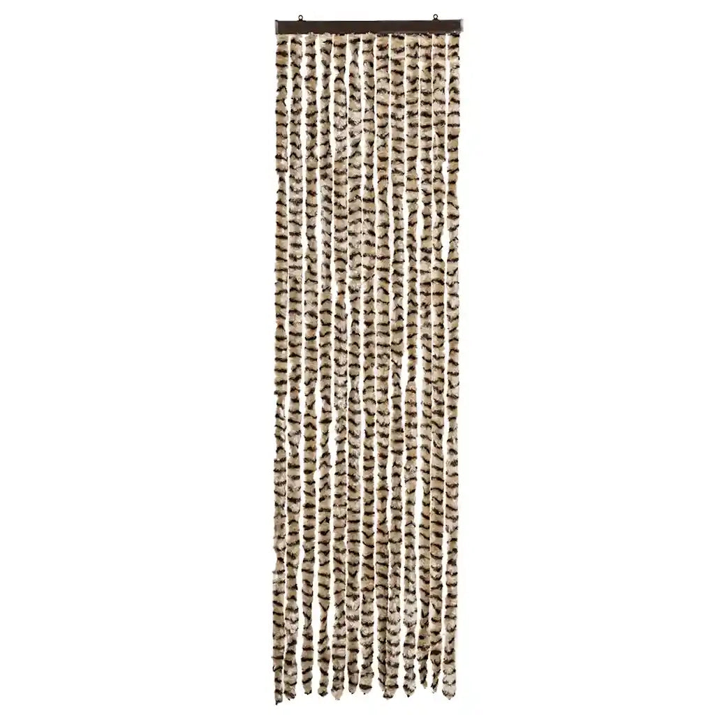 Zanzariera Beige e Marrone 56x185 cm Ciniglia CFW9549269