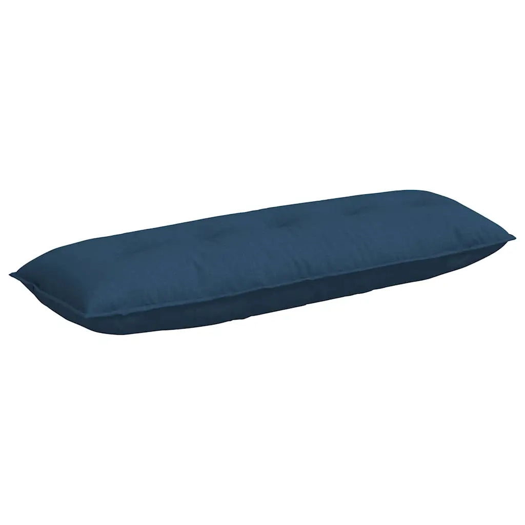 Cuscino per Schiena | Cuscino dorsale Blu 140 x 19 x 50 cm Tessuto