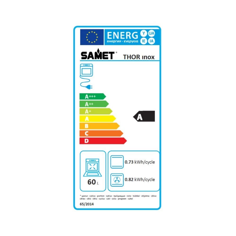 Samet Forno multifunzione Thor inox A
