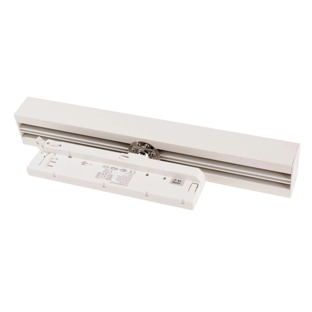 Faretto SPOT track binario trifase LED regolabile da 23W a 32W fascio stretto luce orientabile negozio vetrina 230V BIANCO 4000K
