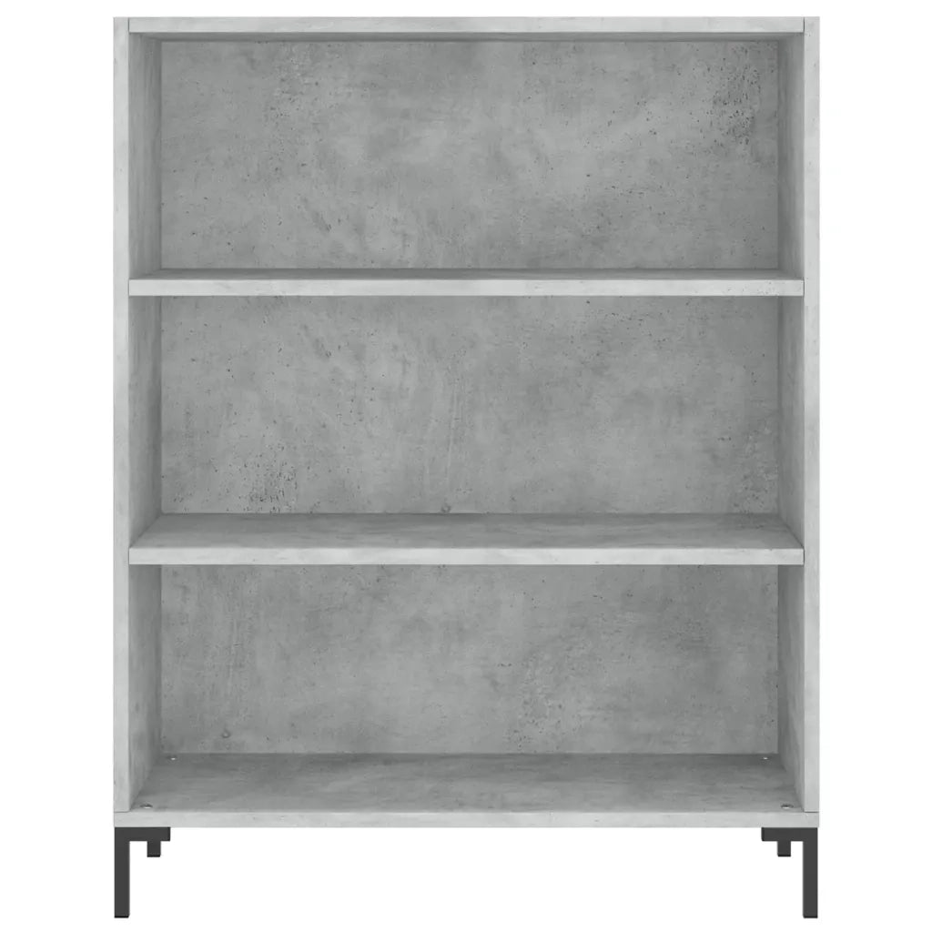 Credenza Grigio Sonoma 69,5x32,5x180 cm Legno Multistrato 3189577