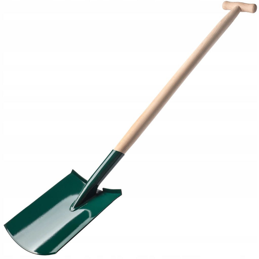 Pala dritta KADAX per scavare e piantare in giardino con manico in legno, 117 cm