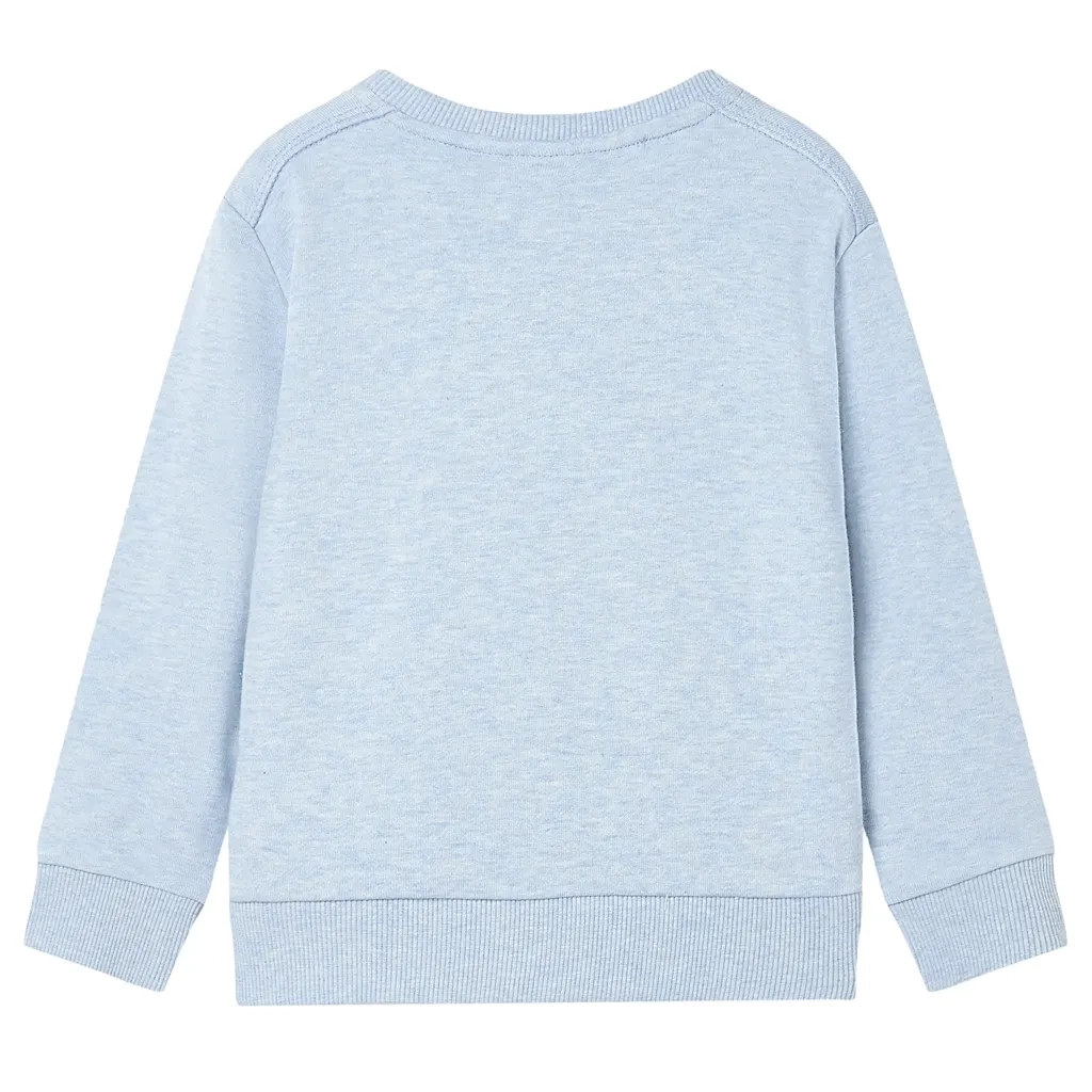 Felpa da Bambino Blu Tenue Mélange 128 11972