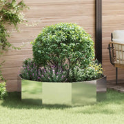 Fioriera Argento 120 x 120 x 35 cm Acciaio inossidabile