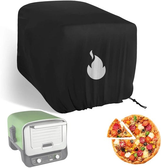 Accessori per forno a pizza, copri forno a pizza, copri grill esterno, copri forno a pizza per esterno, copertura per forno a pizza, accessori per forno a pizza per serie OO101, forno a barbecue a fumo 56 × 47 × 40 cm
