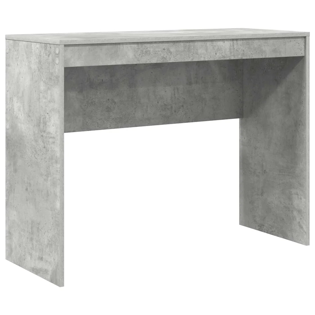 Scrivania Grigio cemento 100 x 40 x 76 cm 869405