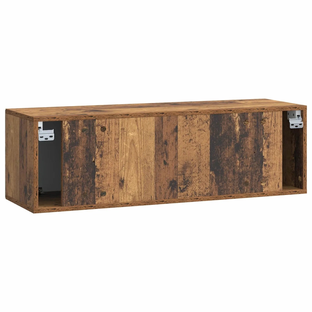 Mobile Porta TV da Muro Legno antico 98 x 31 x 30 cm