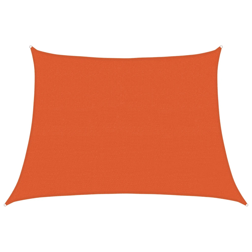 Vela Parasole 160 g/mÂ² Trapezio Arancione 4/5x3 m in HDPE