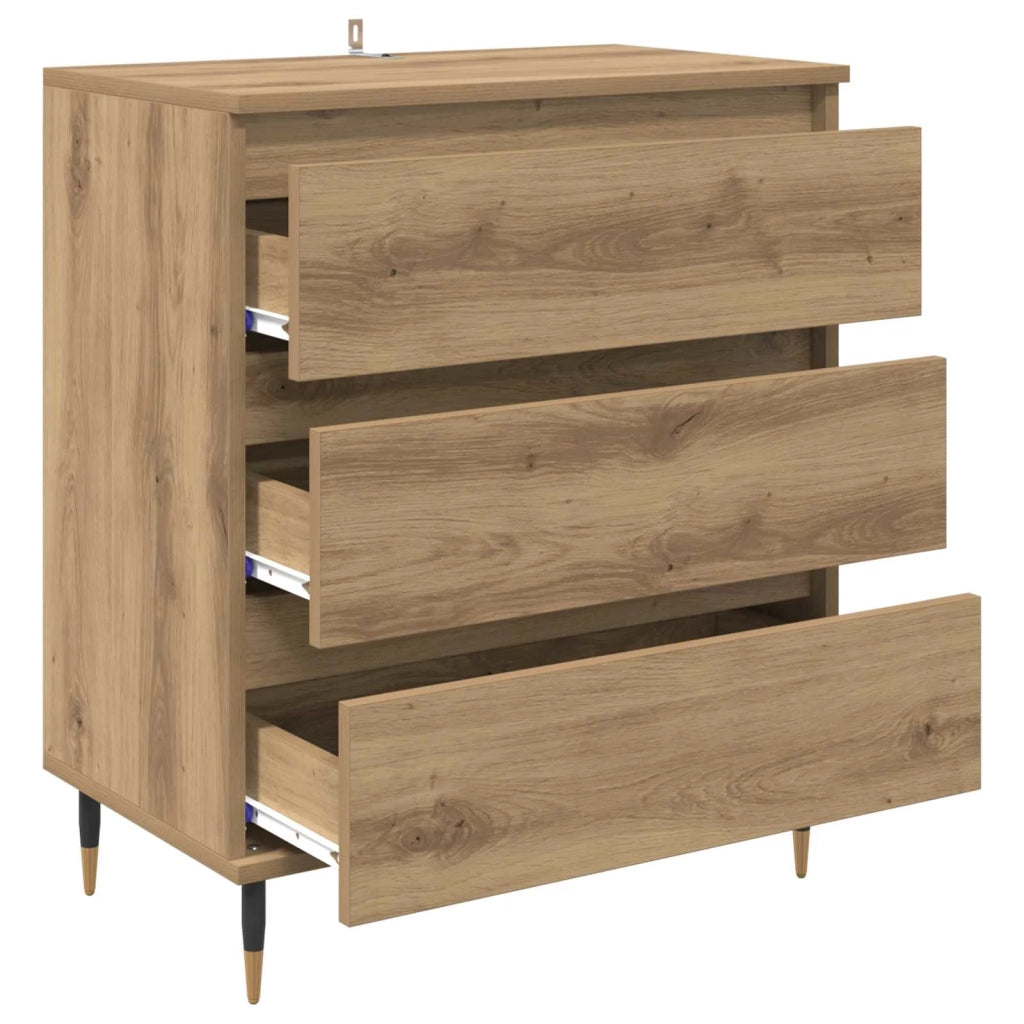 Credenza Rovere artigianale 60 x 35 x 70 cm Legno multistrato