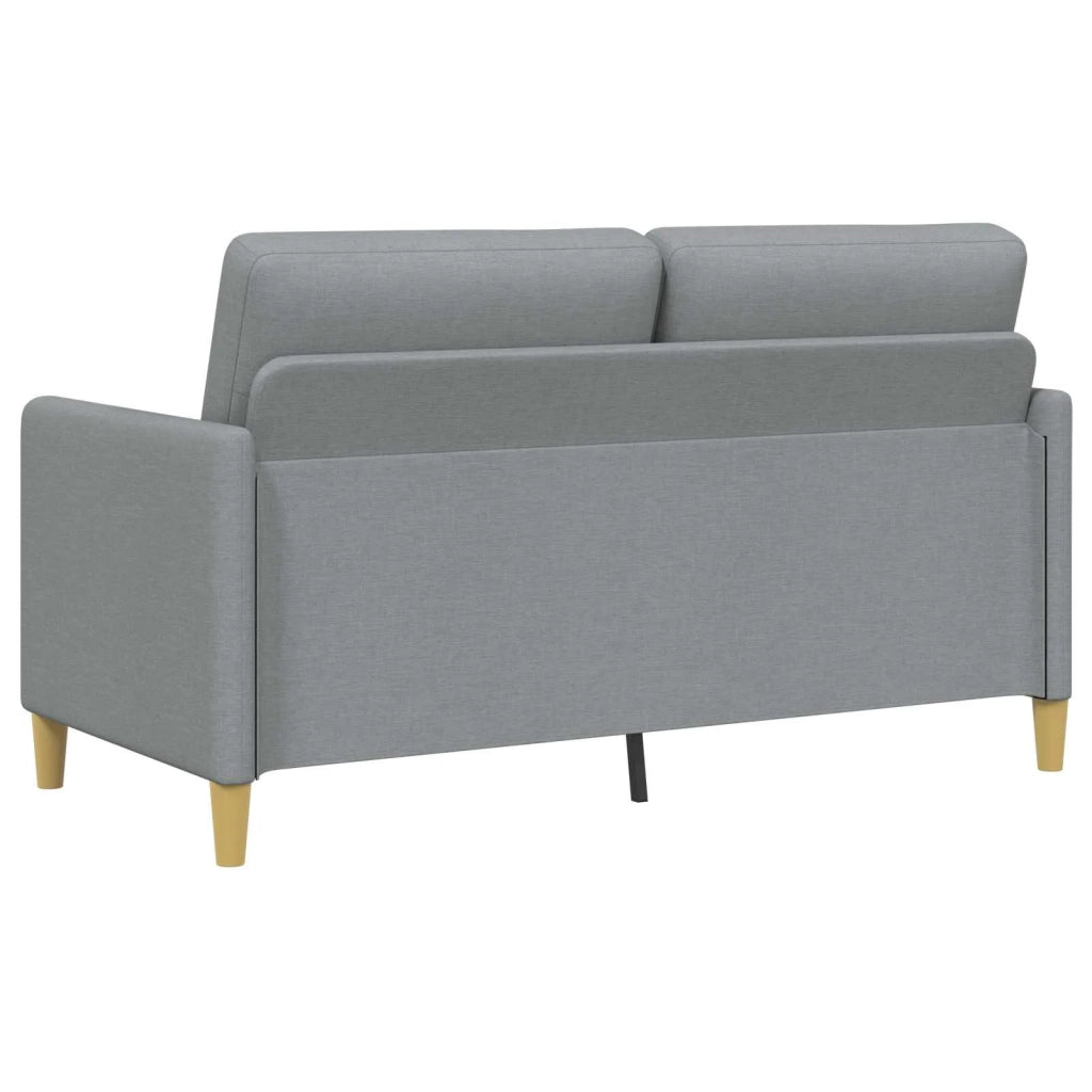 Set di Divani con Storage 2 pcs Grigio Chiaro Poliestere 3429204