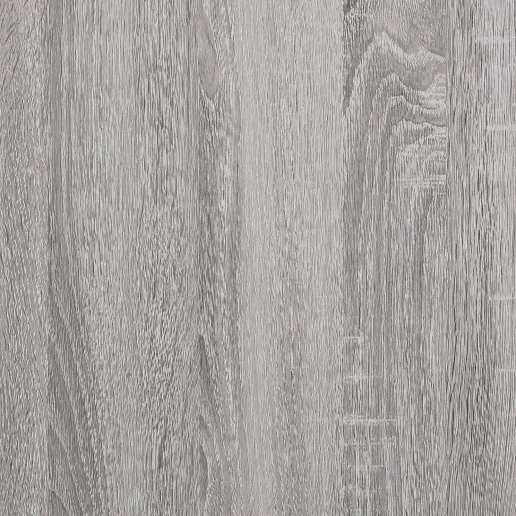 Panca Porta Scarpe Grigio Sonoma 102x32x50 cm Legno Multistrato 835094